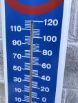 Chevrolet Bowtie Vintage Thermometer Sign 39
