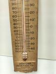 Vintage Strohs Beer Weather Thermometer - Rare Find