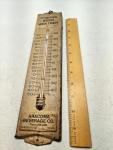 Vintage Strohs Beer Weather Thermometer - Rare Find