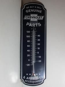 Chevrolet Vintage Advertising Thermometer