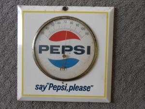 Vintage Pepsi Collectible Thermometer
