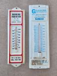 Vintage Phoenix AZ Metal Advertising Thermometers Set