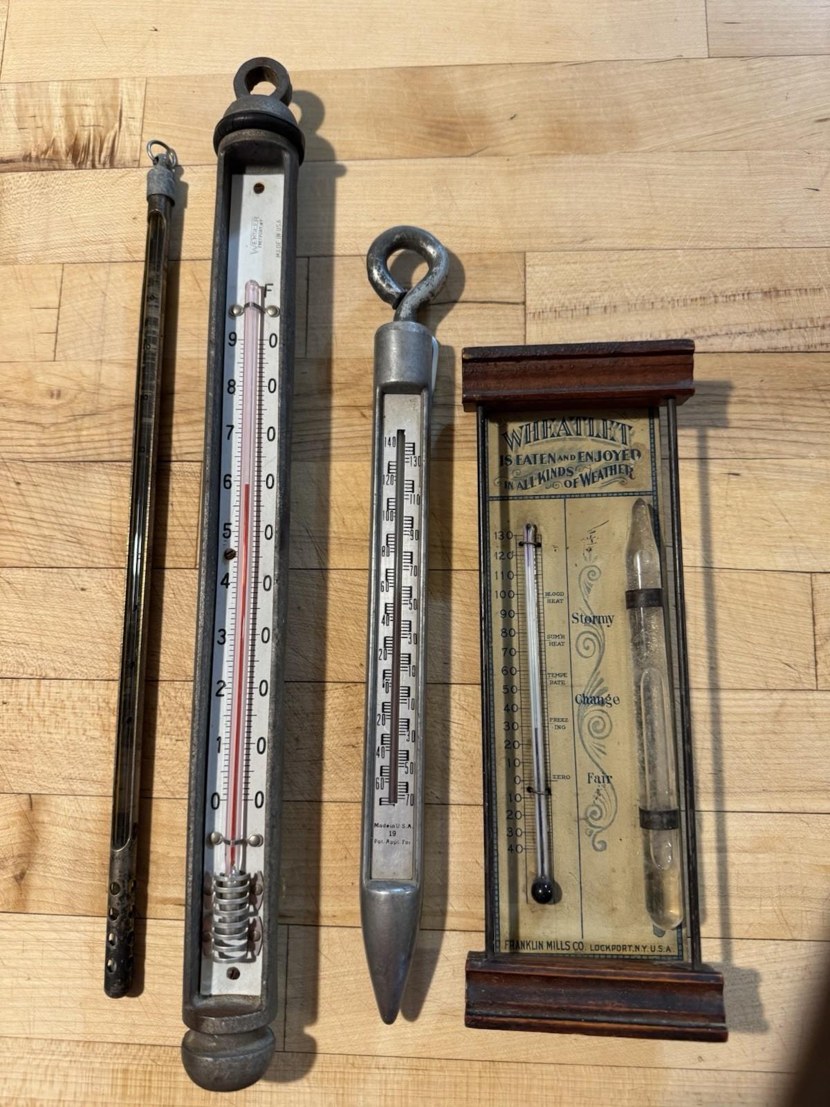 Classic Vintage Advertising Thermometers for Collectors