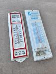 Vintage Phoenix AZ Metal Advertising Thermometers Set