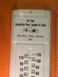 Vintage National Bushing Auto Parts Thermometer Sign