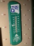 1988 Rolling Rock Beer Thermometer 27" Long