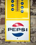 Vintage "Say Pepsi Please" Wall Thermometer 28