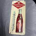 Vintage 1950s Royal Crown Cola Thermometer