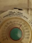 Trade Winds Vintage Thermometer for Humidity