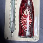 Vintage 1950s Royal Crown Cola Thermometer
