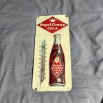 Vintage 1950s Royal Crown Cola Thermometer