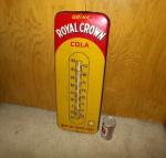 1940s Royal Crown Cola Vintage Thermometer