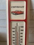 Chevrolet Sales & Service Antique Thermometer