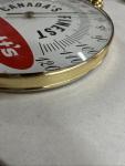 Labatt's Vintage Beer Thermometer Sign, 12" Diameter