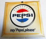 Pepsi Please Vintage Thermometer by Permanent Sign