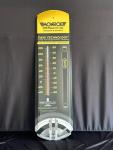 Vintage Monroe Shocks Advertising Thermometer 24"x7