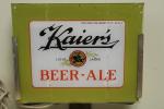 Kaier's Beer Back Bar Thermometer Sign
