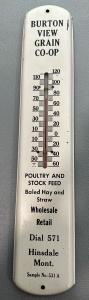 Vintage Montana Grain Co-Op Poultry Thermometer
