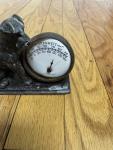 Vintage Airedale Terrier Desk Thermometer Statue