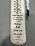 Vintage Montana Grain Co-Op Poultry Thermometer