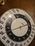 Ohio Thermometer Co. Vintage Jumbo Dial 12”