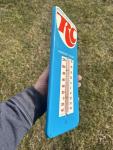 RC Royal Crown Cola Metal Thermometer Sign