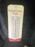 Royal Crown Cola Vintage Thermometer Tin Sign