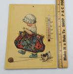Taylor Brothers Vintage Thermometer Girl with Puppy