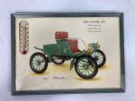 Vintage Aero Motors Thermometer - 1903 Car Ad