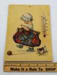 Taylor Brothers Vintage Thermometer Girl with Puppy