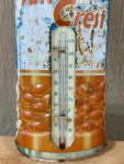 Rare 1950s Sun Crest Soda Advertising Thermometer