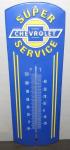 Chevrolet Super Service Antique Style Thermometer