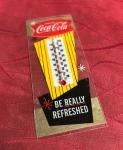 1950s Coca-Cola Window Wall Thermometer