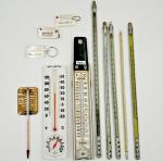 Vintage Old Taylor Thermometer in Metal Tube Case