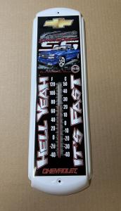 Chevy Silverado SS Thermometer for Garage Decor