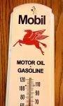 Mobile Gas Antique Thermometer - Vintage Style