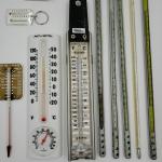 Vintage Old Taylor Thermometer in Metal Tube Case