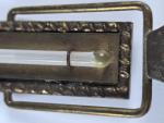Victorian Brass Thermometer with Swivel Stand