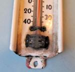 Antique Taylor Temprite Porcelain Temperature Thermometer