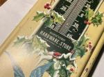 Vintage Hardware Store Advertising Thermometer Tin Sign
