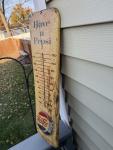 1957 Pepsi Cola Advertising Thermometer Sign