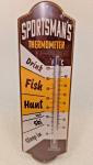 Vintage Open Road Brands Sportsman's Metal Thermometer