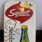 Vintage 1963 Squirt Never An After-thirst Thermometer