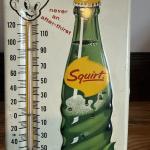 Vintage 1963 Squirt Never An After-thirst Thermometer