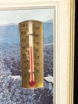 1960 Roggencamp Chevrolet Oldsmobile Advertising Thermometer