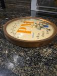 PM Whisky Vintage Advertising Thermometer 9 Inch