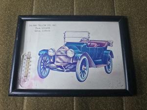 Smiley's Motor Sales Vintage Advertising Thermometer