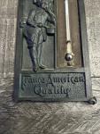 Franco American Vintage Metal Wall Thermometer