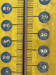 Pepsi Cola Bottle Cap Vintage Thermometer 26.9”