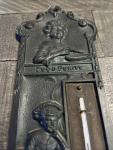 Franco American Vintage Metal Wall Thermometer